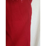 New Frontier Blazer Jacket Red Fringe Western Cowboy Rockabilly Womens M 80s 90s