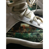 Adidas K.S. Holographic Basketball Sneakers Shoes Men's 7 Art No. G05597 Green