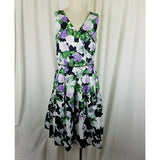 Talbots x Oprah Magazine Hydrangea Fit & Flare Twirl Dress Womens 6 NWT $189