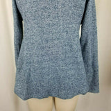 Threads 4 Thought Jersey Knit Sweatshirt Top Mottled Heathered Blue Womens S NWT