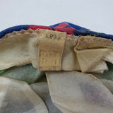 Bright Loud Painters Newsboy Cabbie Driver Flat Cap Hat Beret Vintage 80s Mens L