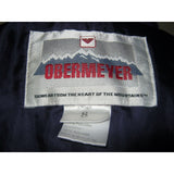 Vintage Obermeyer Kelly Winter Ski Snow Parka Jacket Asymmetrical Snap Womens 8