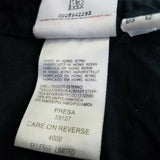 Ellesse Limited Presa 59107 Black Nylon Trousers Pants Womens 12 Cinch Waist VTG