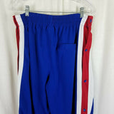 Vintage Southpole All Players League Racing Stripes Snap Off Track Pants Mens L