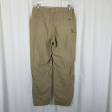 LL Bean Nylon Cargo Lightweight Hiking Trousers Pants Womens M Outdoor Adventure