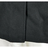 Calvin Klein Double Breasted Black Wool Peacoat Jacket Coat Mens XL Quilted