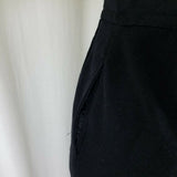Vintage Santana Double Knit Sweater Coat Dress Womens S M Gold Buttons Front
