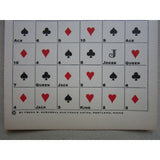 20 Vintage Pine Tree Fish & Game Assn. Poker Paper Targets Rifle Pistol Shooting