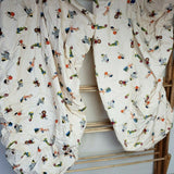 Lambs & Ivy Team Safari Crib Set Bedding Jungle Wild Zoo Animals Sports Teams