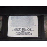 Lust in the dust VHS Cassette Tape Hard Plastic Clamshell Case Western Comedy