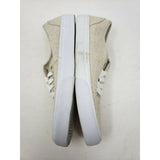 Old Navy Linen Lo Tops Lace Up Shoes Sneakers Mens 8 Natural Beige Canvas Tan