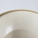 Vintage Sterilite 2 Piece 70s Canister Set Flour Sugar Brown Plastic Lidded Top