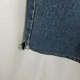 LRG Embellished GRAPHIC Patches Hip Hop Jeans Blue Denim Mens 38 40x32 Mountains