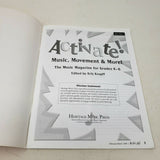 Activate! Feb/Mar 09: Music, Movement and More! Magazine Paperback Book Acting