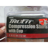 Trufit Premium Sports Medicine Support Compression Shorts with Cup Youth L XL