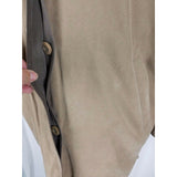 Vintage London Fog Microfiber Brushed Suede All Weather Jacket Coat Womens M