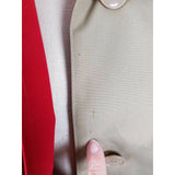 Misty Harbor Cape Top All Weather Cotton Belted Tie Sash Trench Coat Womens 14