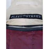 Vintage Fleet Street Long Belted Cape Top Classic Trench Coat Womens 12 Lined