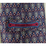 Stefano Ricci for Harrods Knightsbridge Silk Geometric Mens Necktie Tie Italy