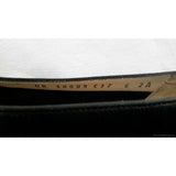 Salvatore Ferragamo Boutique Snake Skin Look Bow Low Heel Black Italy Womens 6