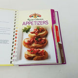 Land O Lakes 3 Books in 1 Recipe Collection Spiral Bound Cookbook Appetizers