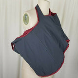 Handmade Brocade Bone-In Corset Top Bustier Steampunk Goth Goddess 1X 2X Maroon