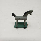 Rocking Hobby Horse Shadow Box Miniatures Diorama Doll House Curio Display 2 in