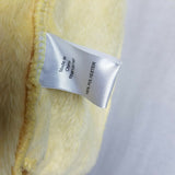 Cuddledown Soft Yellow Fleece Shawl Collar Bed Jacket Cropped Robe Womens XXL