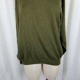 Clan Douglas Merino Wool Lightweight Knit Collared Henley Sweater Womens XL 46