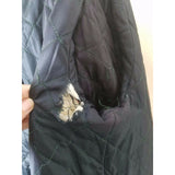 Vintage Pendleton '49ers Quilted Insulated Wool Plaid Mouton Fur Coat Womens S M