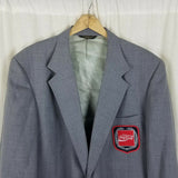 Vintage Coca Cola RMC Executive Wear Uniform Blazer Jacket Sportcoat 46L USA