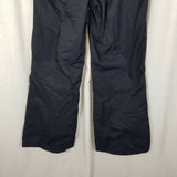 Ellesse Limited Presa 59107 Black Nylon Trousers Pants Womens 12 Cinch Waist VTG
