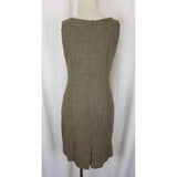 Richard Christopher Neiman Marcus woven linen wool blend dress and jacket set Womens 6