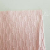 Bubble Textured Seersucker Puckered Woven Fabric Baby Girl Bubblegum Pink 2+ Yds