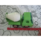 Clover Fat Cat Heavy Gauge Pressed Steel Metal Toy Mixer Truck 60s 70s Enamel
