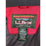 LL Bean Womens M Hooded Winter Snow Ski Snowboard Parka Jacket Red Thinsulate