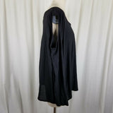 Lysse Plus Size Cold Bare Shoulder Top Shirt Tunic Blouse Womens 3X Black