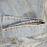 Slade Wilder Button Fly Thornton Classic Straight Blue Jeans Denim Mens 30x30