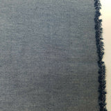 Blue Jeans Denim Look Fabric Cotton Woven 1 yard Chambray Sewing Crafting Crafts