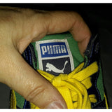 PUMA Cross Trainers Sneakers Shoes Art No. 348450 08 Womens size 7.5 Blue Yellow