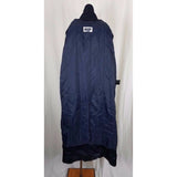 Delta Airline Vintage Flight Attendant Trench Coat Removable Lining Womens S M