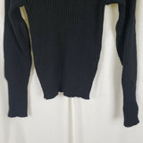 Vintage Woolly Pully Military Knit Uniform Sweater Mens 40 Staff Sergeant Patch