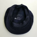 Kangol 100% Wool Felt Newsboy Cabbie Ascot Hat Mens Adults 20 Navy Blue England