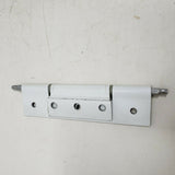 Vintage lot of 10 Storm and Screen Door Replacement Hinges White Metal
