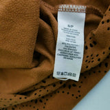 Garage Microfiber Tunic Tank Slip Mini Dress Womens S Cut Out Punch Design Rust