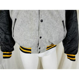 Rare Vintage Disney Fleece Satin Epcot Center Bomber Jacket L Character Fashions