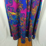 Essay Sharon Anthony Broomstick 80s Long Maxi Elastic Skirt Womens L Vintage USA