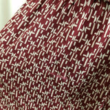 Ann Taylor Loft Blouson Scoop Neck Tie Waist Summer Dress Womens M Brick Red