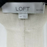 Ann Taylor Loft Petites Wool Fit & Flare Cable Knit Sweater Dress Womens MP