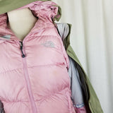The North Face 3-in-1 Hyvent Tri Climate Winter Goose Down Parka Jacket Womens M